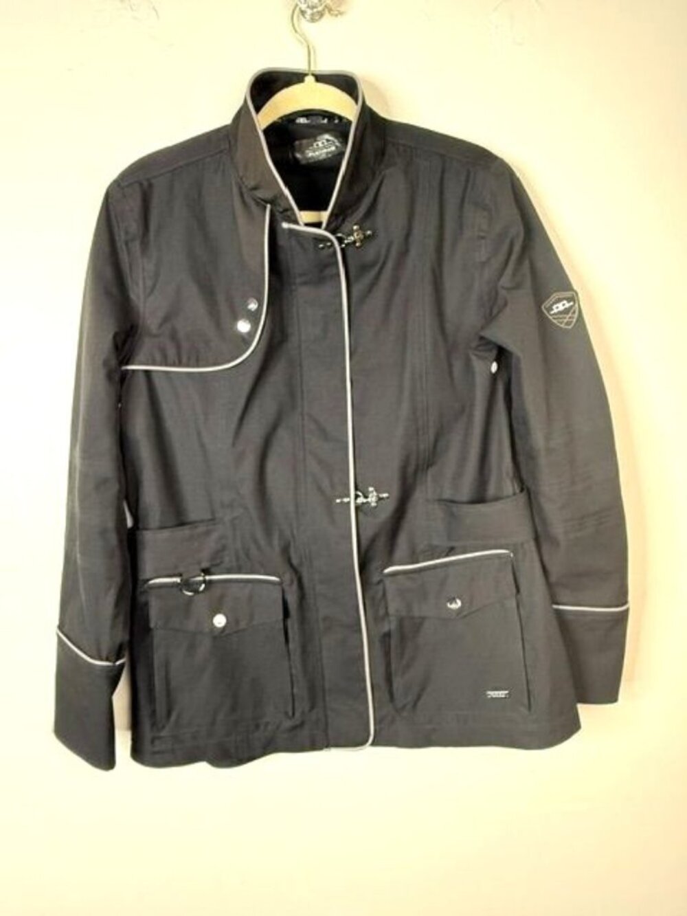 Alessandro Albanese Platinum Imperia Women's Black Equestrian Riding Jacket Sz L
